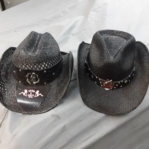 Straw cowgirl hats